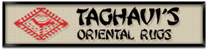 Taghavi's oriental rugs logo